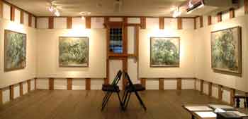 砂丘館・クリップ 椎の木を描いた画家 保多棟人展