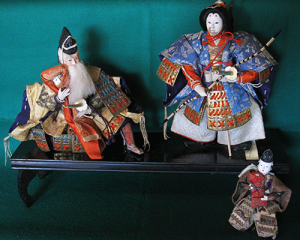 佐藤家の五月人形展