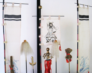 佐藤家の五月人形展