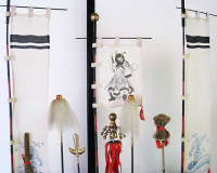 佐藤家の五月人形展の画像